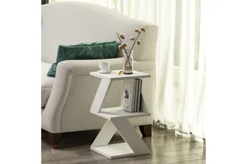 Albeni Sidebord 30 cm - Hvit - Møbler - Bord - Avlastningsbord & sidobord - Brettbord og småbord