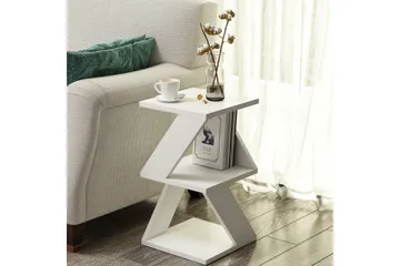 Albeni Sidebord 30 cm - Hvit - Møbler - Bord - Avlastningsbord & sidobord - Brettbord og småbord