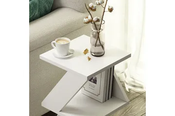 Albeni Sidebord 30 cm - Hvit - Møbler - Bord - Avlastningsbord & sidobord - Brettbord og småbord