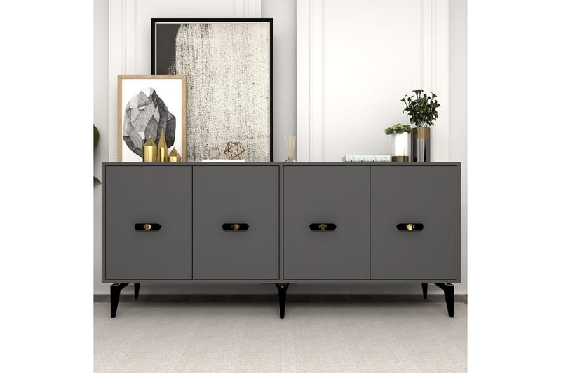 Algeria Konsollbord 180 cm - Antrasitt - Møbler - Bord - Avlastningsbord & sidobord - Konsollbord & gangbord