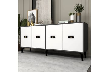 Algeria Konsollbord 180 cm - Antrasitt/Hvit - Møbler - Bord - Avlastningsbord & sidobord - Konsollbord & gangbord