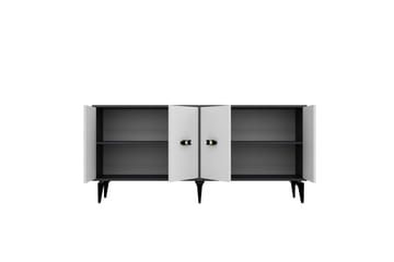 Algeria Konsollbord 180 cm - Antrasitt/Hvit - Møbler - Bord - Avlastningsbord & sidobord - Konsollbord & gangbord