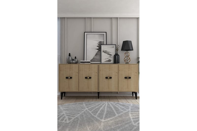 Algeria Konsollbord 180 cm - Eik - Møbler - Bord - Avlastningsbord & sidobord - Konsollbord & gangbord