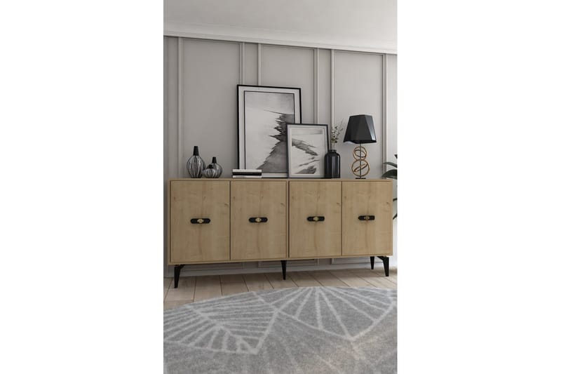 Algeria Konsollbord 180 cm - Eik - Møbler - Bord - Avlastningsbord & sidobord - Konsollbord & gangbord