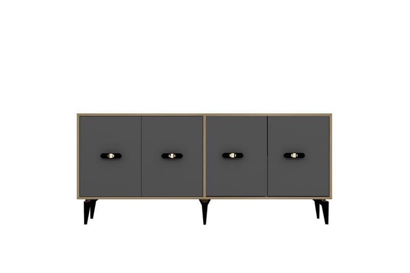 Algeria Konsollbord 180 cm - Eik/Antrasitt - Møbler - Bord - Avlastningsbord & sidobord - Konsollbord & gangbord