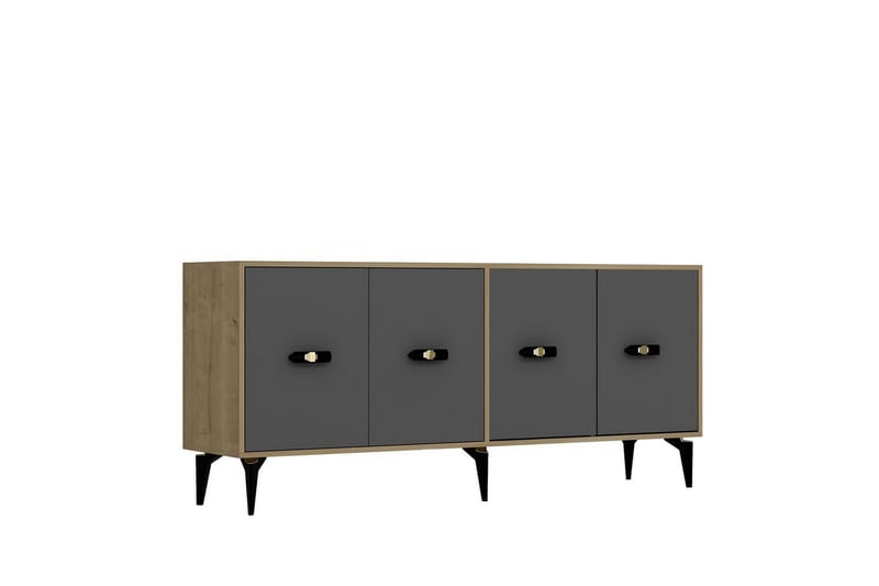 Algeria Konsollbord 180 cm - Eik/Antrasitt - Møbler - Bord - Avlastningsbord & sidobord - Konsollbord & gangbord