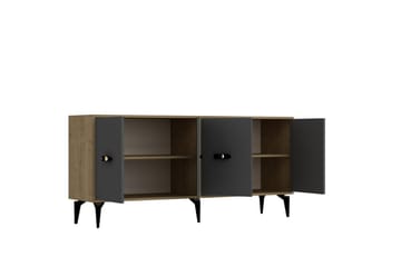 Algeria Konsollbord 180 cm - Eik/Antrasitt - Møbler - Bord - Avlastningsbord & sidobord - Konsollbord & gangbord