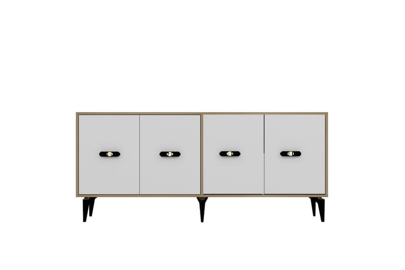 Algeria Konsollbord 180 cm, Eik/Hvit