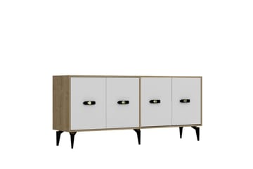 Algeria Konsollbord 180 cm - Eik/Hvit - Møbler - Bord - Avlastningsbord & sidobord - Konsollbord & gangbord