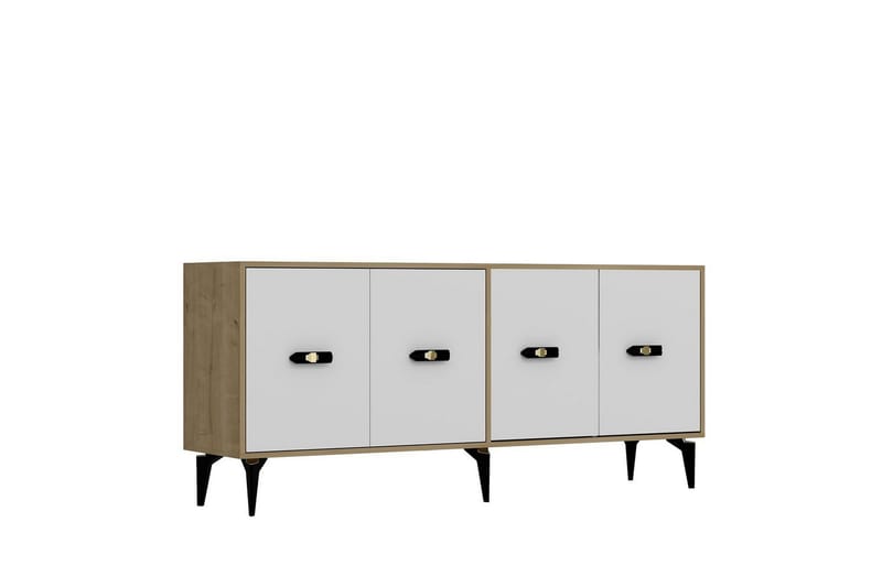 Algeria Konsollbord 180 cm - Eik/Hvit - Møbler - Bord - Avlastningsbord & sidobord - Konsollbord & gangbord