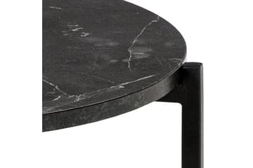 Almina Sidebord 40 cm - Svart - Møbler - Bord - Avlastningsbord & sidobord - Lampebord & sidebord