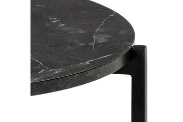 Almina Sidebord 40 cm - Svart - Møbler - Bord - Avlastningsbord & sidobord - Brettbord og småbord