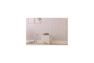 Alwen Nattbord 45 cm - Matt Hvit - Møbler - Bord - Avlastningsbord & sidobord - Sengebord & nattbord