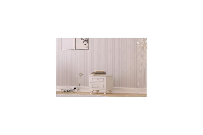 Alwen Nattbord 45 cm - Matt Hvit - Møbler - Bord - Avlastningsbord & sidobord - Sengebord & nattbord