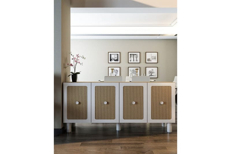 Amarinda Konsollbord 150 cm - Mellomfarget tre - Møbler - Bord - Avlastningsbord & sidobord - Konsollbord & gangbord
