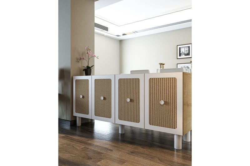 Amarinda Konsollbord 150 cm - Mellomfarget tre - Møbler - Bord - Avlastningsbord & sidobord - Konsollbord & gangbord