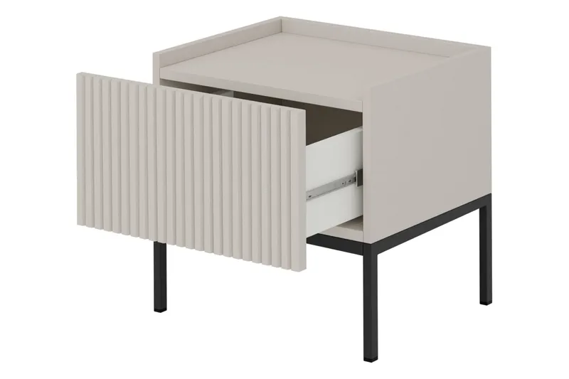 Amelus Nattbord 45 cm - Cashmere - Møbler - Bord - Avlastningsbord & sidobord - Sengebord & nattbord