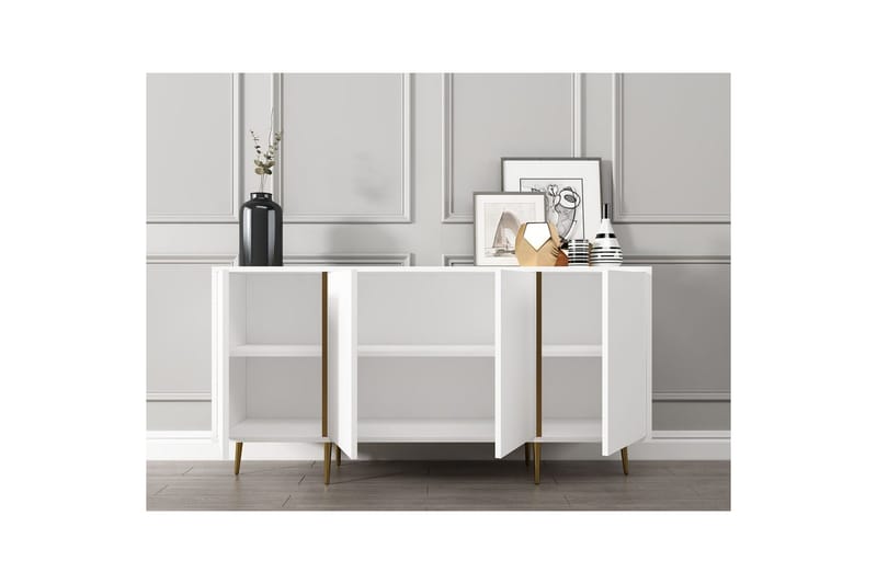 Ampelio Konsollbord 150 cm - Hvit - Møbler - Bord - Avlastningsbord & sidobord - Konsollbord & gangbord