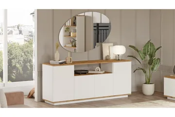 Anari Konsollbord 180 cm - Brun/Hvit - Oppbevaring - Oppbevaringsmøbler - Sideboard & skjenk