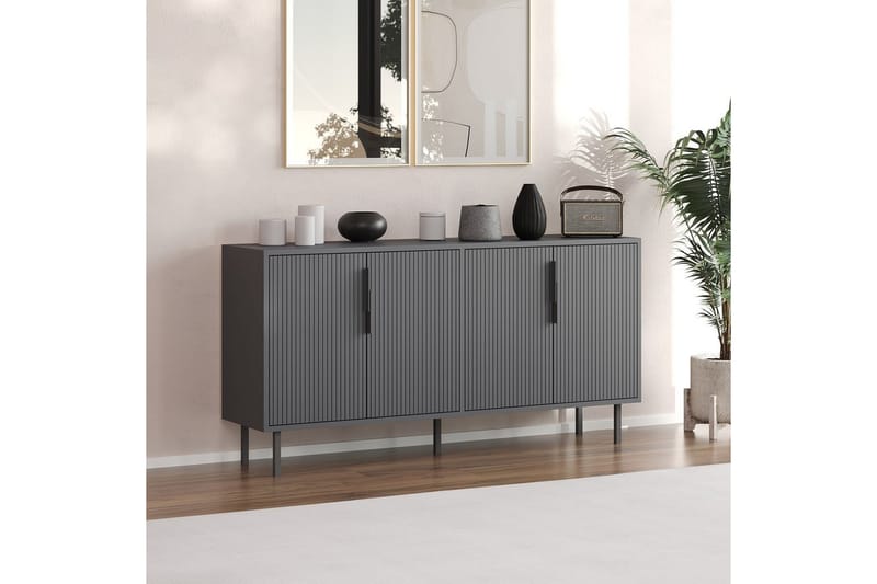 Andalos Konsollbord 150 cm - Antrasitt - Møbler - Bord - Avlastningsbord & sidobord - Konsollbord & gangbord