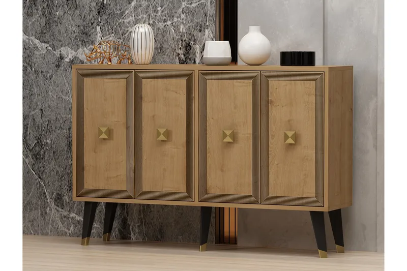 Ansel Konsollbord 120 cm - Eik - Oppbevaring - Oppbevaringsmøbler - Sideboard & skjenk