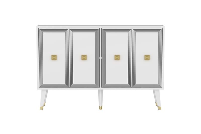 Ansel Konsollbord 120 cm - Hvit - Oppbevaring - Oppbevaringsmøbler - Sideboard & skjenk