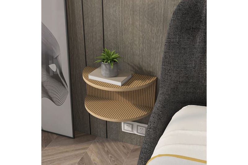 Antigua Nattbord 45 cm - Brun - Møbler - Bord - Avlastningsbord & sidobord - Sengebord & nattbord