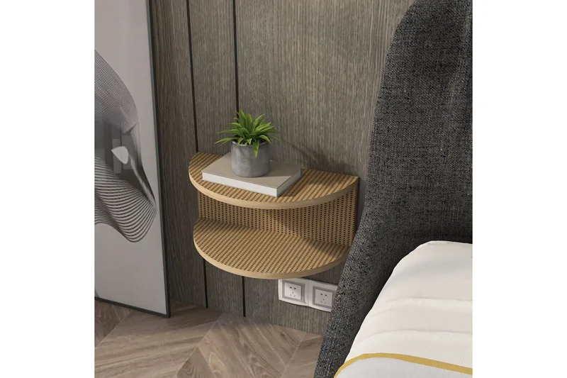 Antigua Nattbord 45 cm - Brun - Møbler - Bord - Avlastningsbord & sidobord - Sengebord & nattbord