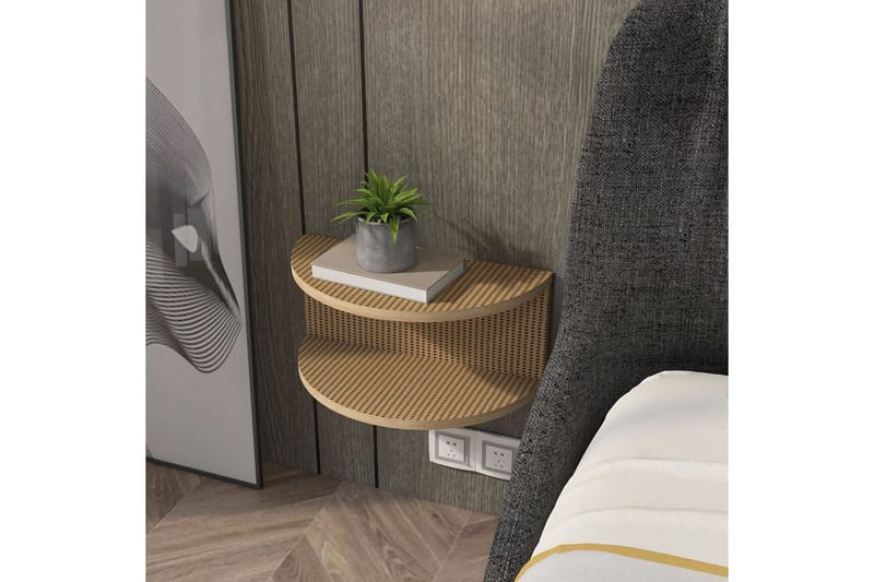 Antigua Nattbord 45 cm - Brun - Møbler - Bord - Avlastningsbord & sidobord - Sengebord & nattbord