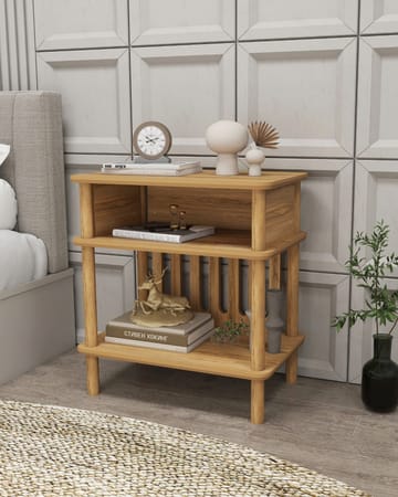 Antigua Sidebord 58 cm - Eik - Møbler - Bord - Avlastningsbord & sidobord - Brettbord og småbord