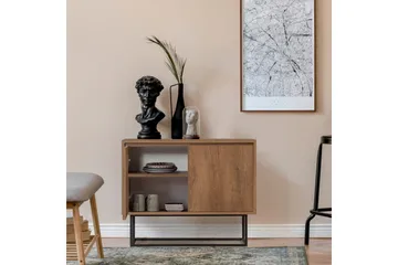 Ardauli Konsoll Sidebord 90 cm - Mørkebrun/Svart - Møbler - Bord - Avlastningsbord & sidobord - Konsollbord & gangbord