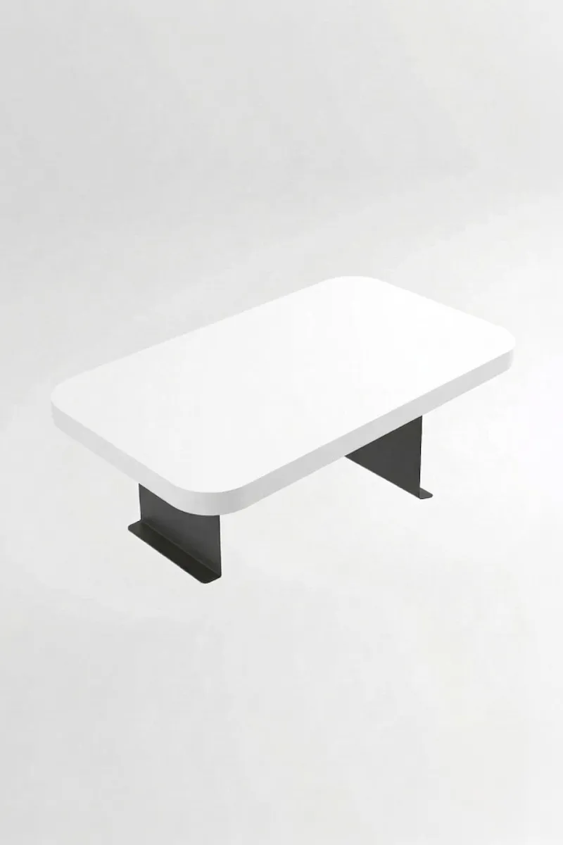 Armlenetbord Homitis Armona Tray II (32 x 10 x 32 cm) Hvit