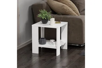 Asrel Sidebord 40 cm - Hvit - Møbler - Bord - Avlastningsbord & sidobord - Lampebord & sidebord