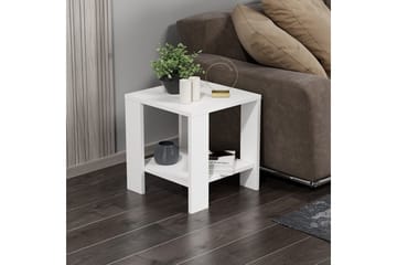 Asrel Sidebord 40 cm - Hvit - Møbler - Bord - Avlastningsbord & sidobord - Lampebord & sidebord