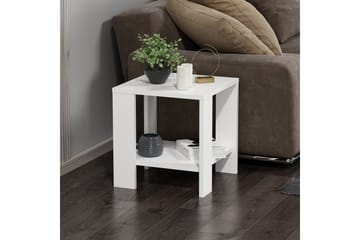 Asrel Sidebord 40 cm - Hvit - Møbler - Bord - Avlastningsbord & sidobord - Lampebord & sidebord