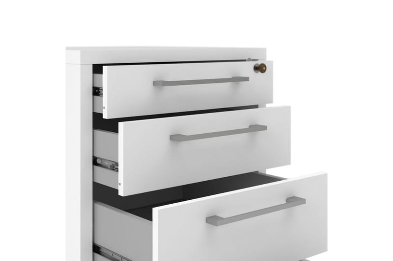 Astric Sengebord 48,2 cm - Hvit - Møbler - Bord - Avlastningsbord & sidobord - Sengebord & nattbord