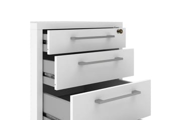 Astric Sengebord 48,2 cm - Hvit - Møbler - Bord - Avlastningsbord & sidobord - Sengebord & nattbord