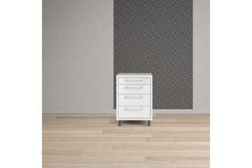 Astric Sengebord 48,2 cm - Hvit - Møbler - Bord - Avlastningsbord & sidobord - Sengebord & nattbord