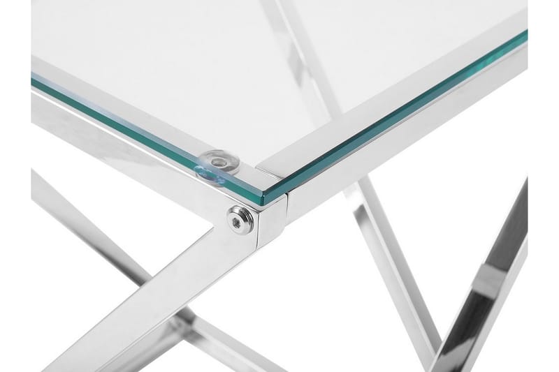 Avlastningsbord Beverly 40 cm - Sølv - Lampebord & sidebord - Brettbord og småbord