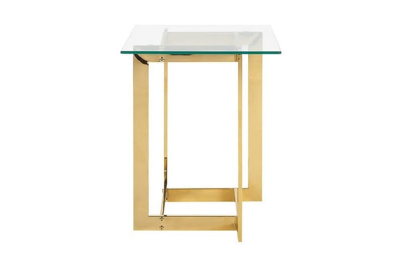 Avlastningsbord Crystal 40 cm - Gull - Brettbord og småbord - Lampebord & sidebord