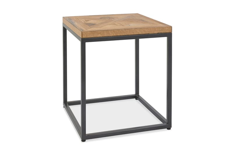 Avlastningsbord INDUS 45x45xH50cm grå/metall - Møbler - Bord - Avlastningsbord & sidobord - Lampebord & sidebord