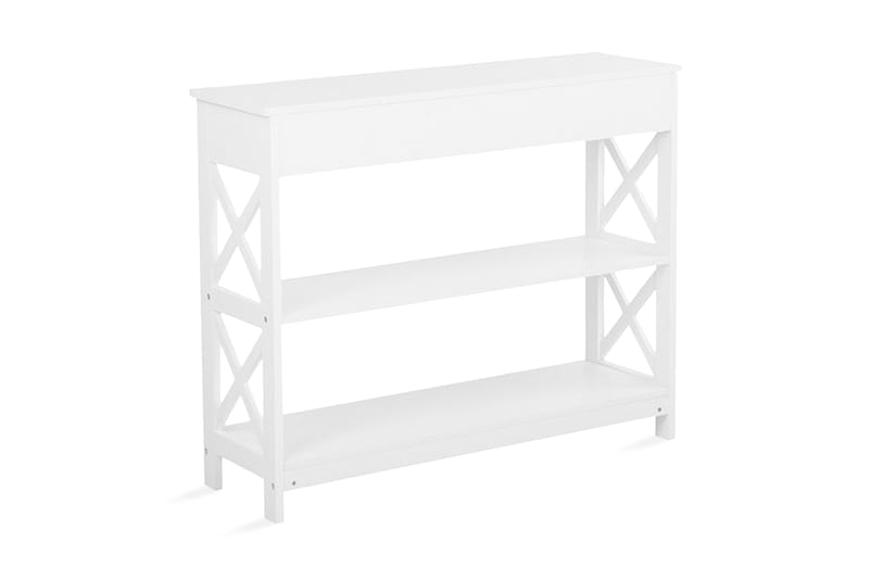 Avlastningsbord Montgomery 100 cm - Hvit - Møbler - Bord - Avlastningsbord & sidobord - Konsollbord & gangbord