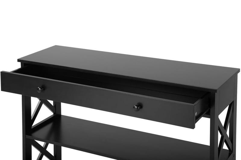 Avlastningsbord Montgomery 100 cm - Svart - Møbler - Bord - Avlastningsbord & sidobord - Konsollbord & gangbord