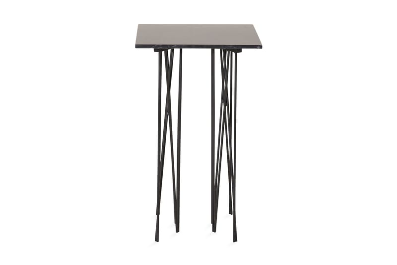 Avlastningsbord Stone 40 cm - Svart - Konsollbord & gangbord - Avlastningsbord & sidobord - Entreoppbevaring