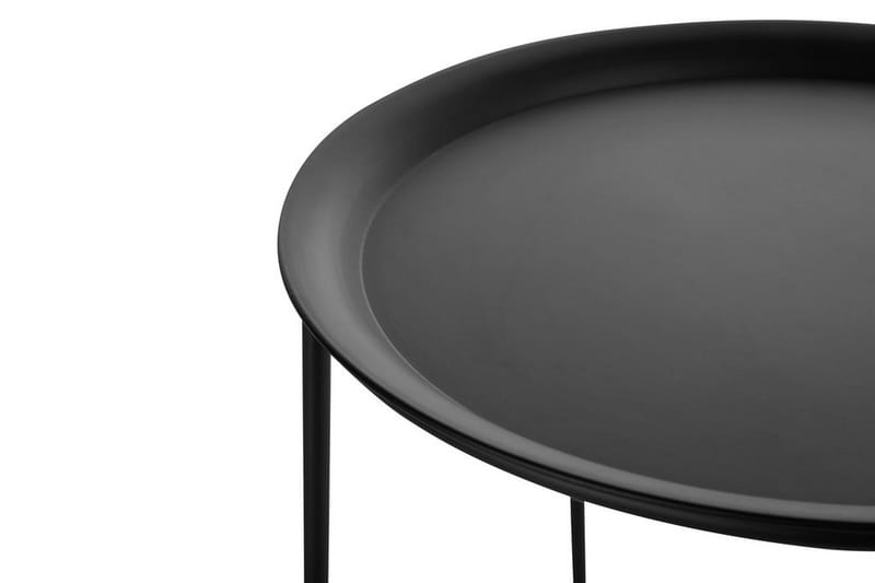 Avlastningsbord Twins 40 | 40 cm - Svart - Møbler - Bord - Avlastningsbord & sidobord