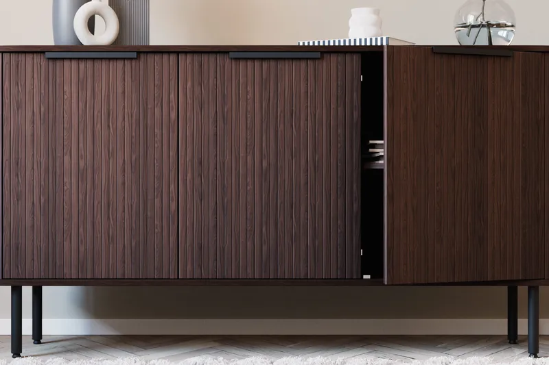 Avlastningsbord Kopparbo - Mørk brun valnøttre - Oppbevaring - Oppbevaringsmøbler - Sideboard & skjenk