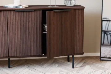 Avlastningsbord Kopparbo - Mørk brun / Valnøtt / Tre - Oppbevaring - Oppbevaringsmøbler - Sideboard & skjenk