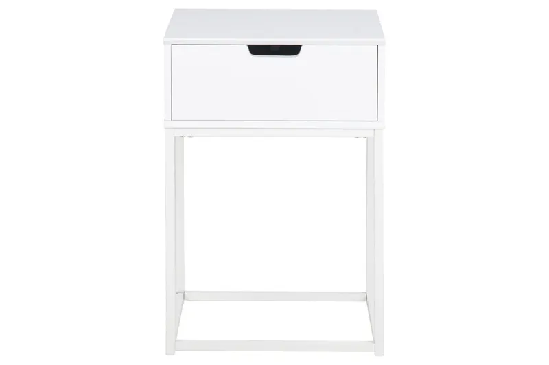 Azelia Nattbord 30 cm - Hvit - Møbler - Bord - Avlastningsbord & sidobord - Sengebord & nattbord