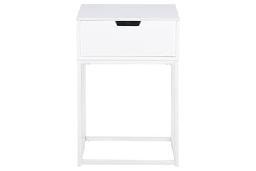Azelia Nattbord 30 cm - Hvit - Møbler - Bord - Avlastningsbord & sidobord - Sengebord & nattbord