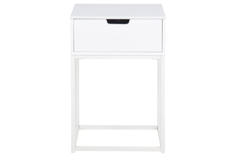Azelia Nattbord 30 cm - Hvit - Møbler - Bord - Avlastningsbord & sidobord - Sengebord & nattbord